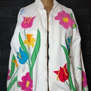 “The Frog Pond” Zip Up Jacket Vintage